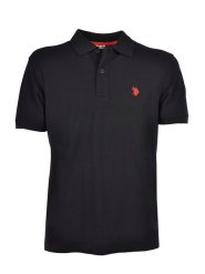 U.S. Polo Assn. Koszulka polo w kolorze czarnym rozmiar: XL. Czarne koszulki polo U.S. Polo Assn., s, bez wzorów, bez kołnierzyka, bez ramiączek. Za 141.52 zł.