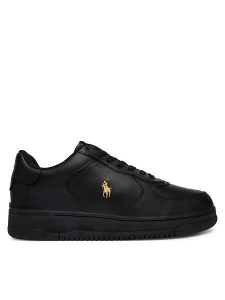 Polo Ralph Lauren Sneakersy Masters Crt Sk Ltl 809952270001 Czarny. Czarne buty sportowe casual Polo Ralph Lauren, bez wzorów, ze skóry, bez zapięcia. Za 689.99 zł.
