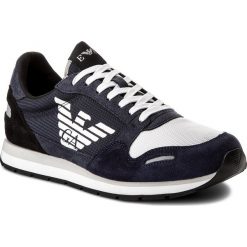 Sneakersy EMPORIO ARMANI - X4X215 XL200 A034 Blue/Dept Blu/Blk. Buty sportowe casual marki Emporio Armani. Za 759.00 zł.