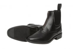 Sztyblety jeździeckie START Elite. Czarne sztyblety START, bez wzorów, z materiału, bez obcasa, bez zapięcia. Za 255.99 zł.