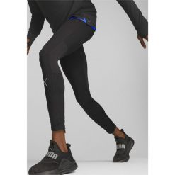 Męskie legginsy do biegania RUN FAVOURITE PUMA Black. Czarne legginsy długie sportowe Puma, m, bez wzorów, do biegania. Za 170.99 zł.