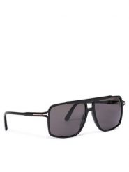 Tom Ford Okulary przeciwsłoneczne Kemp FT1177 01A Czarny. Czarne okulary przeciwsłoneczne Tom Ford. Za 1,179.00 zł.