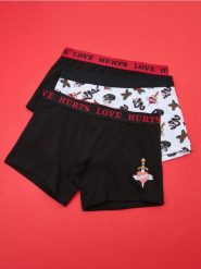 Bokserki 3 pack - wielobarwny. Bokserki Sinsay, l, bez wzorów, z bawełny. Za 25.99 zł.