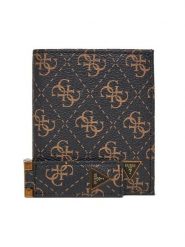 Guess Zestaw portfel i brelok Gift Box GFBOXM P3301 Brązowy. Brązowe portfele Guess, z aplikacjami, ze skóry. Za 359.99 zł.