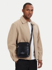 Calvin Klein Nerka Bold Logo Webbing LV04D3418G Czarny. Czarne saszetki i nerki CALVIN KLEIN, bez wzorów, z materiału. Za 369.99 zł.