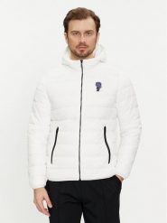 KARL LAGERFELD Kurtka przejściowa 505402 542591 Biały Regular Fit. Białe kurtki KARL LAGERFELD, m, bez wzorów, z syntetyku, bez kaptura. Za 709.99 zł.