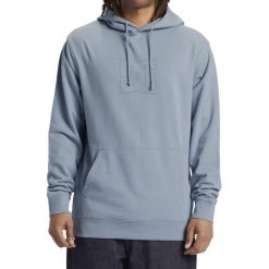 Bluza z kapturem DC Shoes Highland, Mężczyźni. Niebieskie bluzy DC Shoes, m, bez wzorów, z bawełny, z kapturem. Za 390.00 zł.