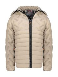 Geographical Norway Kurtka pikowana "Burator" w kolorze beżowym rozmiar: 3XL. Brązowe kurtki Geographical Norway, xl, bez wzorów, bez kaptura. Za 219.60 zł.
