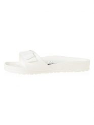 Birkenstock Klapki "Madrid" w kolorze białym rozmiar: 42. Białe klapki Birkenstock. Za 95.92 zł.