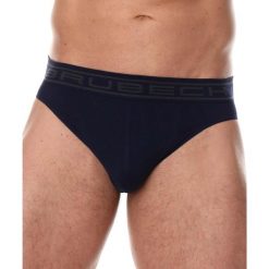 Slipy bawełniane męskie Brubeck Comfort Cotton. Niebieskie slipki Brubeck, m, bez wzorów, z bawełny. Za 41.99 zł.