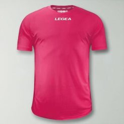 Koszulka treningowa multisport LIPSIA. Czerwone t-shirty sportowe Legea, bez wzorów, bez ramiączek, na fitness i siłownię. Za 60.00 zł.