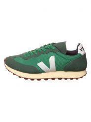 Veja Sneakersy "Rio Branco" w kolorze zielono-białym rozmiar: 44. Białe buty sportowe casual Veja, bez wzorów, z materiału, bez zapięcia. Za 325.54 zł.