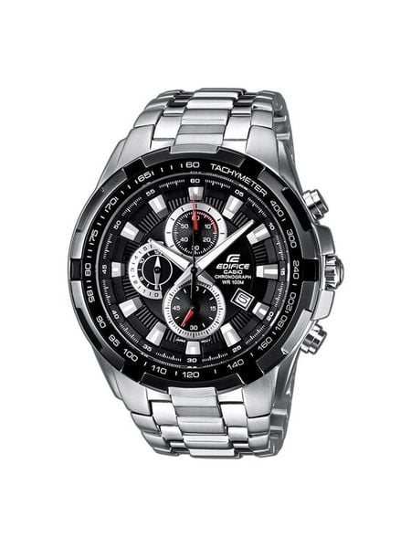 Casio Zegarek Edifice EF-539D-1AVEF Srebrny. Szare, analogowe zegarki Casio, srebrne. Za 699.99 zł.