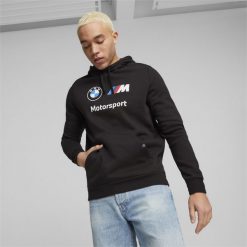 Męska polarowa bluza z kapturem BMW M Motorsport PUMA. Czarne bluzy z kapturem Puma, m, bez wzorów, z polaru, z kapturem. Za 299.00 zł.