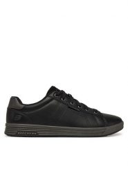 Skechers Sneakersy Cavell Hensley 210946/BLK Czarny. Czarne buty sportowe casual Skechers, bez wzorów, ze skóry, bez zapięcia. Za 229.99 zł.