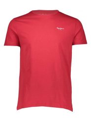 Pepe Jeans Koszulka w kolorze czerwonym rozmiar: M. Czerwone bezrękawniki Pepe Jeans, m, bez wzorów, z bawełny, bez kołnierzyka, bez ramiączek. Za 74.63 zł.