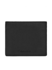 Calvin Klein Portfel Micropebble Billfold W Coin LV04D1033G Czarny. Czarne portfele CALVIN KLEIN, bez wzorów, ze skóry. Za 259.99 zł.