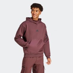 Bluza z kapturem męska ADIDAS. Bluzy z kapturem Adidas, m, bez wzorów, z bawełny, z kapturem. W wyprzedaży za 199.99 zł.