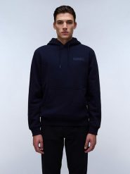 Napapijri Bluza "Kander" w kolorze granatowym rozmiar: M. Niebieskie bluzy Napapijri, m, bez wzorów, z bawełny, z kapturem. Za 190.18 zł.