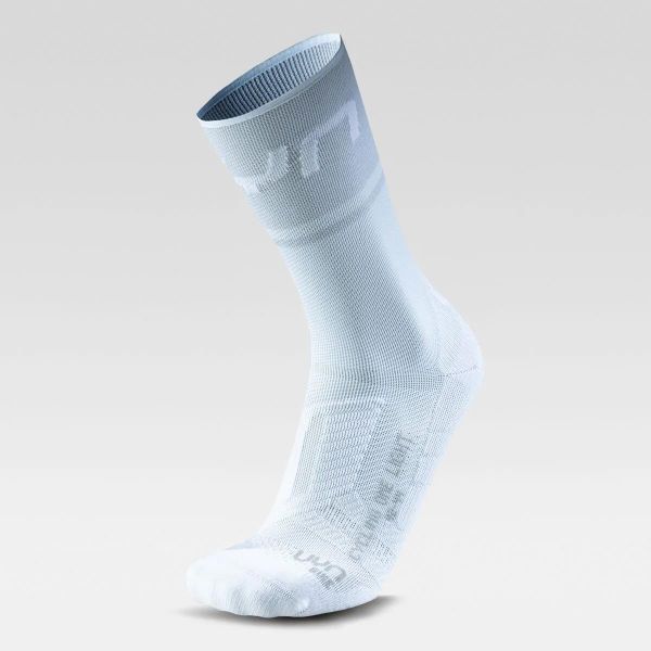 Skarpety rowerowe MAN CYCLING ONE LIGHT SOCKS r. 39-41. Białe skarpety UYN, bez wzorów. Za 109.99 zł.