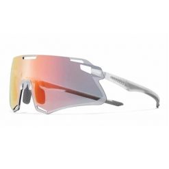 Lekkie okulary rowerowe - przezroczyste + soczewka fotochromowa czerwona. Czerwone okulary przeciwsłoneczne ROCKBROS. Za 163.38 zł.