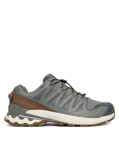 Salomon Trekkingi Xa Pro 3D V9 Gtx L49296100 Szary. Szare buty trekkingowe Salomon, bez wzorów, z materiału, bez zapięcia. Za 729.99 zł.