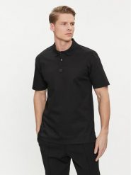 Hugo Polo Deabono 50515269 Czarny Regular Fit. Czarne koszulki polo Hugo, m, bez wzorów, z bawełny, bez kołnierzyka, bez ramiączek. Za 249.99 zł.