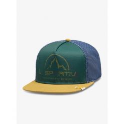 Czapka z daszkiem La Sportiva LS Trucker. Zielone czapki z daszkiem La Sportiva, bez wzorów. Za 125.99 zł.