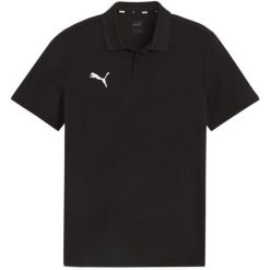 Koszulka Polo Męska Team Goal. Czarne koszulki polo Puma, l, bez wzorów, bez kołnierzyka, bez ramiączek. Za 149.99 zł.