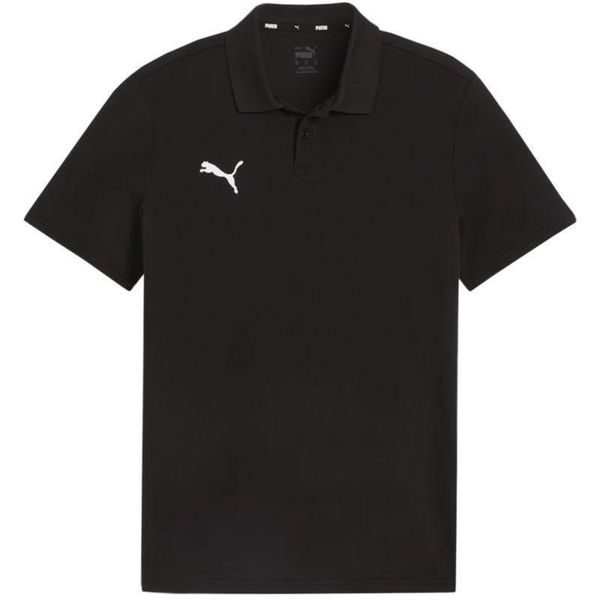 Koszulka Polo Męska Team Goal. Czarne koszulki polo Puma, l, bez wzorów, bez kołnierzyka, bez ramiączek. Za 149.99 zł.