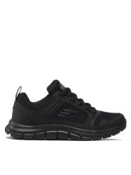 Skechers Sneakersy Knockhill 232001/BBK Czarny. Czarne buty sportowe casual Skechers, bez wzorów, z materiału, bez zapięcia. Za 189.99 zł.