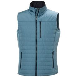 Kurtka puchowa bez rękawów Helly Hansen Crew. Białe kurtki Helly Hansen, m, bez wzorów, z poliesteru, bez kaptura. Za 595.50 zł.