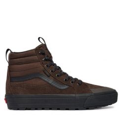 Tenisówki Vans. Brązowe trampki Vans, m, bez wzorów, bez zapięcia. Za 619.99 zł.