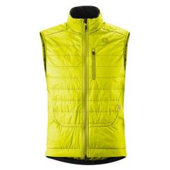 Kurtka puchowa bez rękawów Gonso Primaloft. Zielone kurtki Gonso, bez wzorów, z puchu, bez kaptura. Za 638.00 zł.