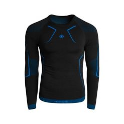 SIOUX M Męska koszulka termiczna z długim rękawem i krótkim rękawem, bezszwowa,. Czarne bielizna termoaktywna Izas, m, bez wzorów, bez ramiączek, na fitness i siłownię. Za 204.30 zł.