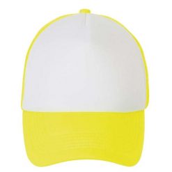 Czapka Z Daszkiem Bubble Colour Block. Białe czapki z daszkiem SOL'S, bez wzorów, z materiału. Za 36.99 zł.