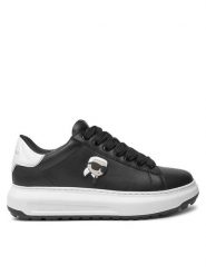 KARL LAGERFELD Sneakersy KL57530 Czarny. Czarne buty sportowe casual KARL LAGERFELD, bez wzorów, ze skóry, bez zapięcia. Za 789.99 zł.