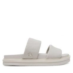 Klapki Calvin Klein Jeans. Szare klapki Calvin Klein Jeans, z jeansu. Za 289.99 zł.