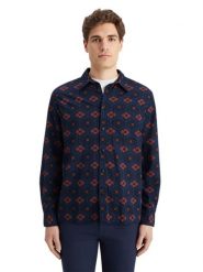 Scotch & Soda Koszula w kolorze granatowym rozmiar: M. Niebieskie koszule Scotch & Soda, m, bez wzorów, bez kołnierzyka, bez ramiączek. Za 194.61 zł.