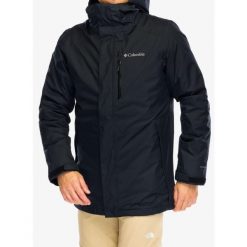 Kurtka 3w1 Columbia Oak Harbor Interchange Jacket. Czarne kurtki Uvex, bez wzorów, bez kaptura. Za 838.89 zł.