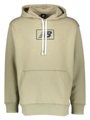 New Balance Bluza "Essentials Brushed" w kolorze khaki rozmiar: XXL. Brązowe bluzy z kapturem New Balance, xxl, bez wzorów, z kapturem. Za 153.71 zł.