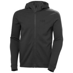 Bluza z kapturem i zamkiem błyskawicznym Helly Hansen HP Tech. Brązowe bluzy z kapturem Helly Hansen, l, bez wzorów, z bawełny, z kapturem. Za 510.45 zł.