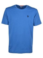 U.S. Polo Assn. Koszulka w kolorze niebieskim rozmiar: XXL. Niebieskie bezrękawniki U.S. Polo Assn., s, bez wzorów, z bawełny, bez kołnierzyka, bez ramiączek. Za 74.63 zł.