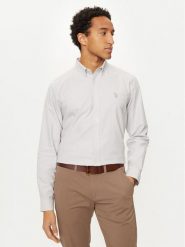 U.S. Polo Assn. Koszula MUP3516 Szary Regular Fit. Szare koszule U.S. Polo Assn., l, bez wzorów, z bawełny, bez kołnierzyka, bez ramiączek. Za 189.99 zł.