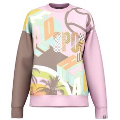 Bluza z okrągłym dekoltem Head Motion Print. Czerwone bluzy Head, bez wzorów, bez kaptura. Za 662.50 zł.