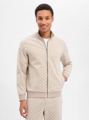JOOP! kurtka dresowa - dwustronna Mężczyźni Sztuczne włókno beżowy, XXL. Brązowe kurtki JOOP!, m, bez wzorów, z dresówki, bez kaptura. Za 749.95 zł.