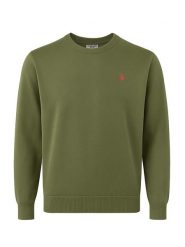 U.S. Polo Assn. Sweter w kolorze oliwkowym rozmiar: XL. Brązowe swetry nierozpinane U.S. Polo Assn., s, bez wzorów, z bawełny, bez kołnierzyka, bez ramiączek. Za 201.08 zł.