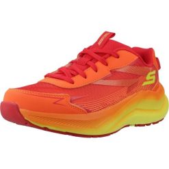 Buty SKECHERS MAX CUSHIONING ASCENDER Pomarańczowy. Brązowe buty trekkingowe Skechers, bez wzorów, z syntetyku, bez zapięcia. Za 235.03 zł.
