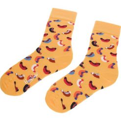 Skarpety Wysokie Unisex HAPPY SOCKS - HOT01-2000 Kolorowy Żółty. Skarpety marki Happy Socks. Za 34.90 zł.