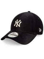New Era Czapka z daszkiem New York Yankees Cord 9Forty 60595254 Czarny. Czarne czapki z daszkiem New Era, bez wzorów, z bawełny. Za 99.99 zł.